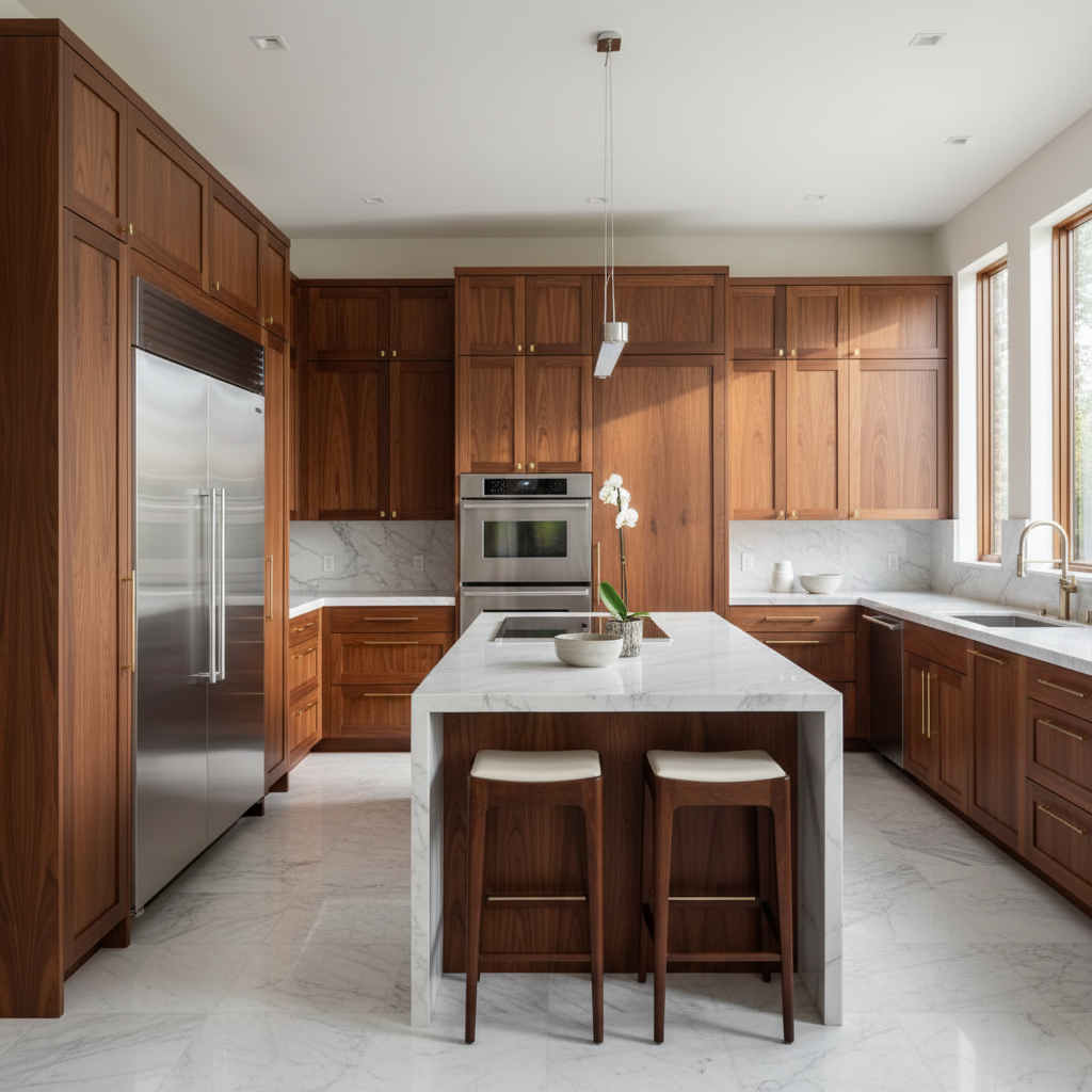 Premium kitchen with GE appliances